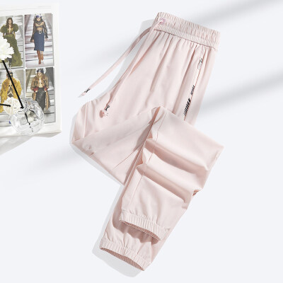 商品封面图片,跨境夏季薄款透气冰丝裤户外运动裤