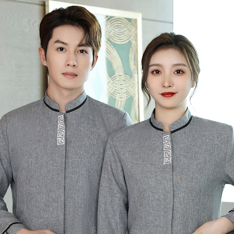 小长城保洁长袖 工作服定制长袖上衣