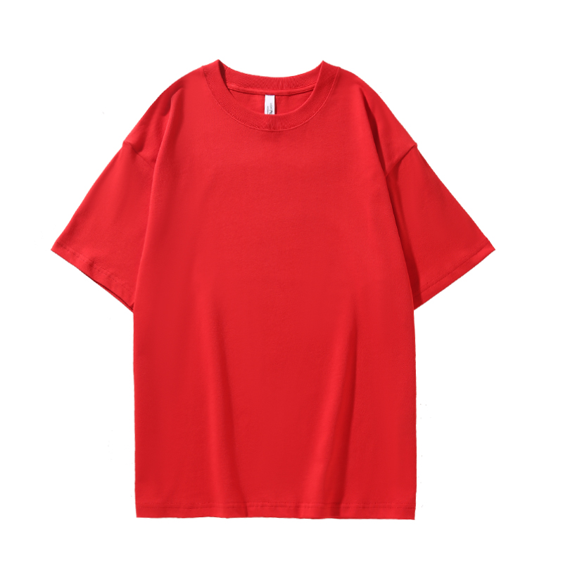 A8817 短袖280克纯棉双纱半袖（无独立包装）