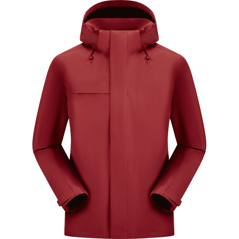 RC09羽绒 暴雨级防水真冲羽绒三合一冲锋衣