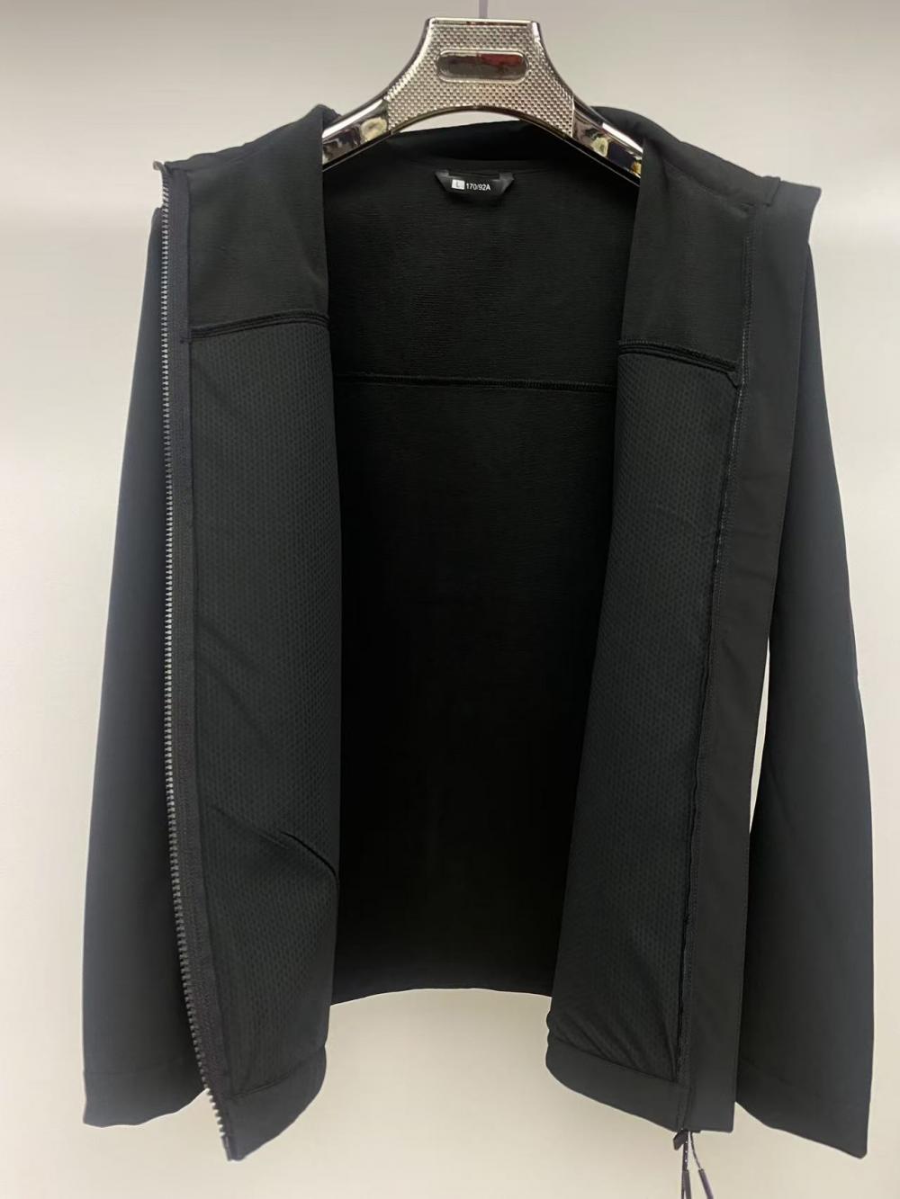 D31#高性能高品质立领软壳冲锋衣 冲锋衣 细节展示 启虎