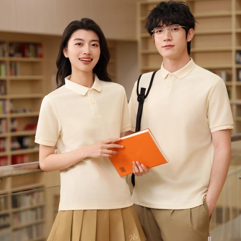 6700 动感大珠地仿棉翻领