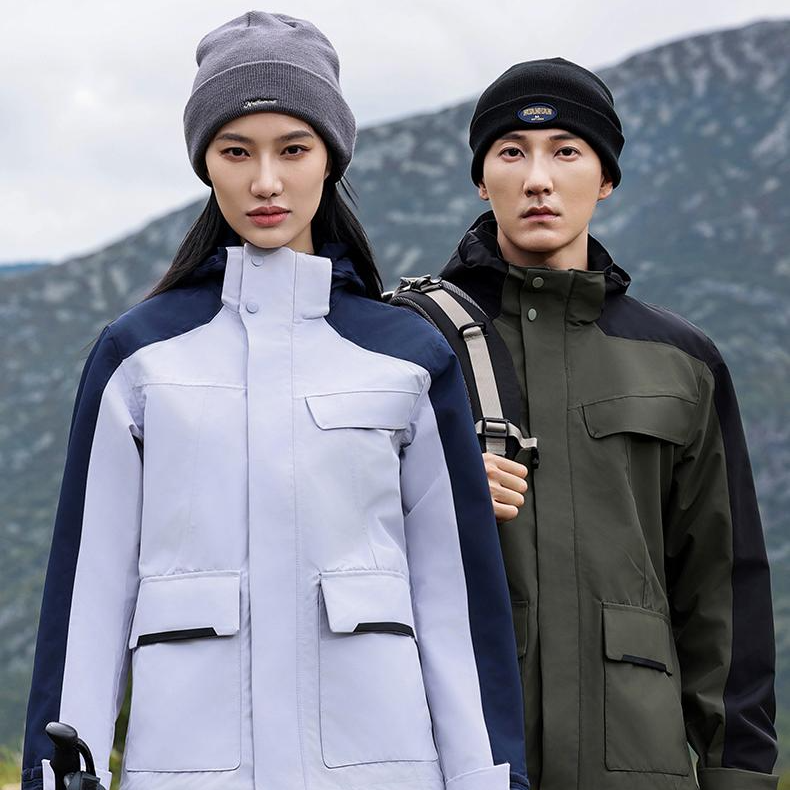 1889 羽绒拼色冲锋衣