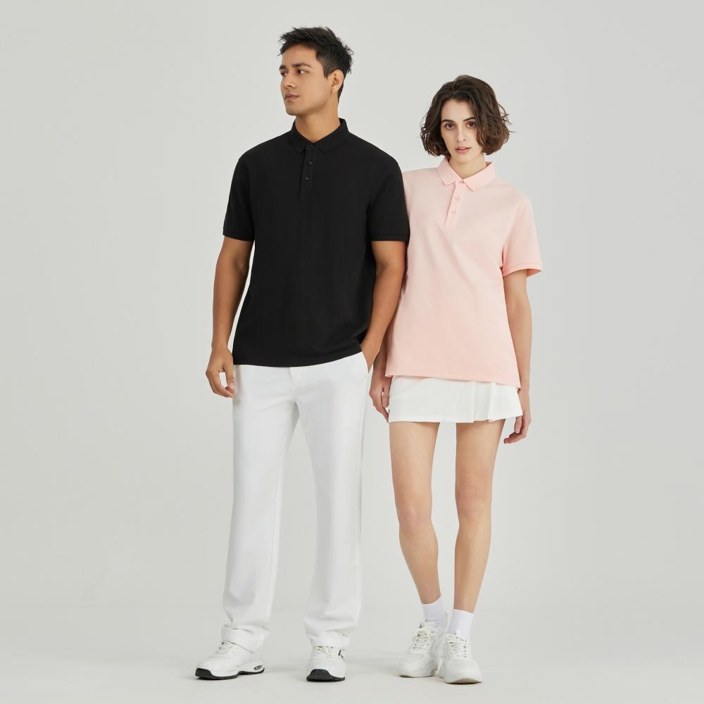 KP55301 220克匹马棉翻领纯色男女POLO衫（不退不换）