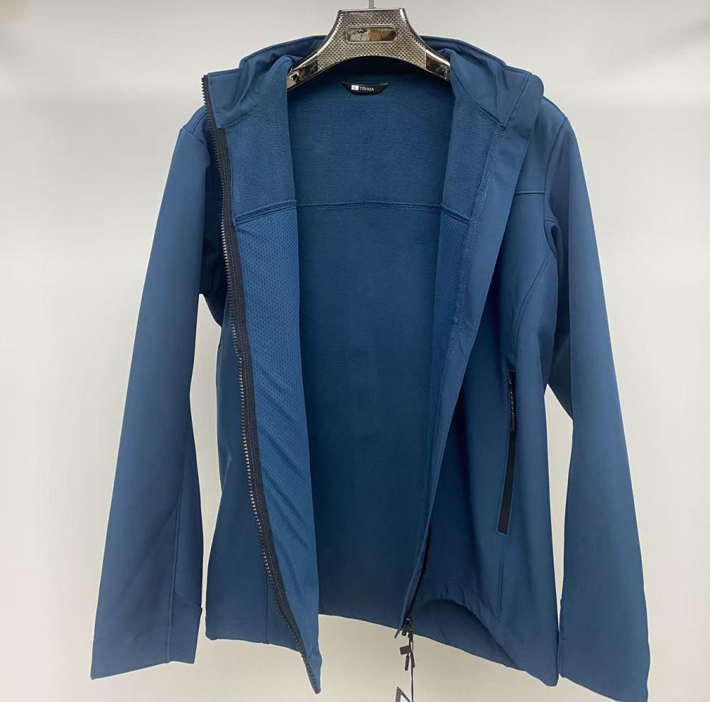 D31#高性能高品质立领软壳冲锋衣 冲锋衣 细节展示 启虎