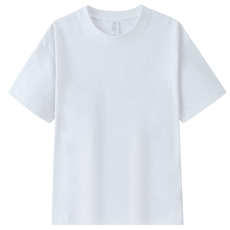 230 g Combed Compact Cotton Drop-Shoulder Short-Sleeve T-Shirt