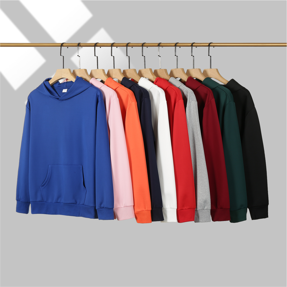 210 #255克丝光健康布跨境欧码（亚码同步）套头卫衣