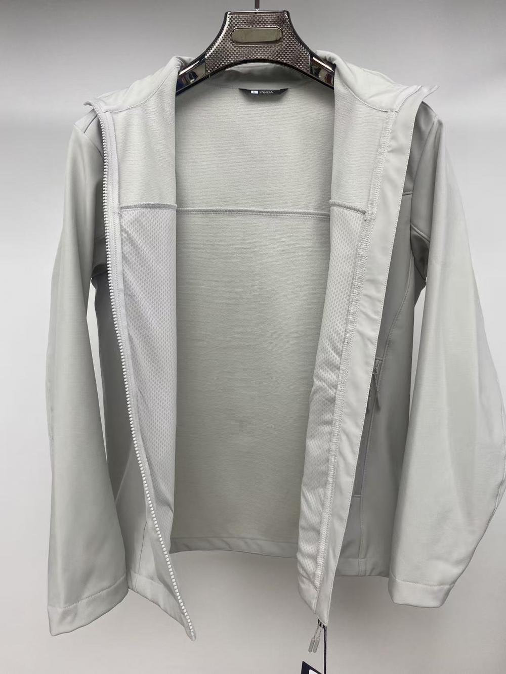 D31#高性能高品质立领软壳冲锋衣 冲锋衣 细节展示 启虎