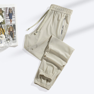 商品封面图片,跨境夏季薄款透气冰丝裤户外运动裤