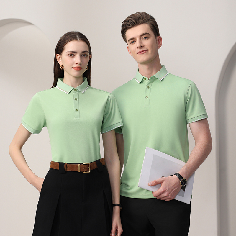 2411 简约仿棉POLO衫