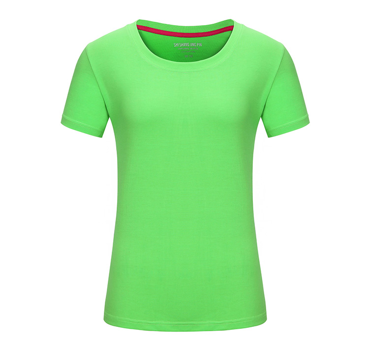 zhjm10303220g全棉圆领短袖女款