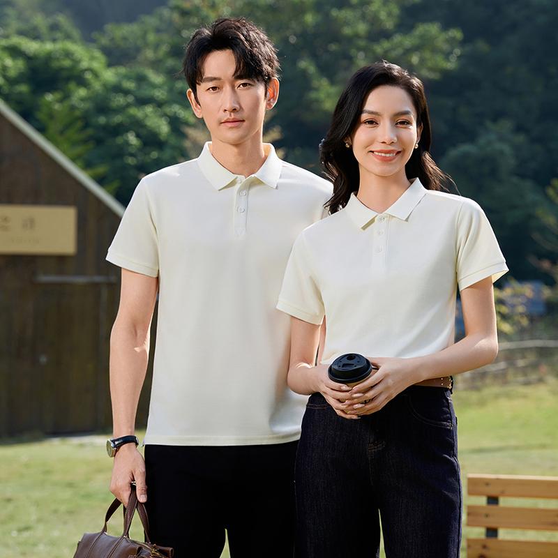 226 翻领短袖下摆开叉亲子成人+儿童