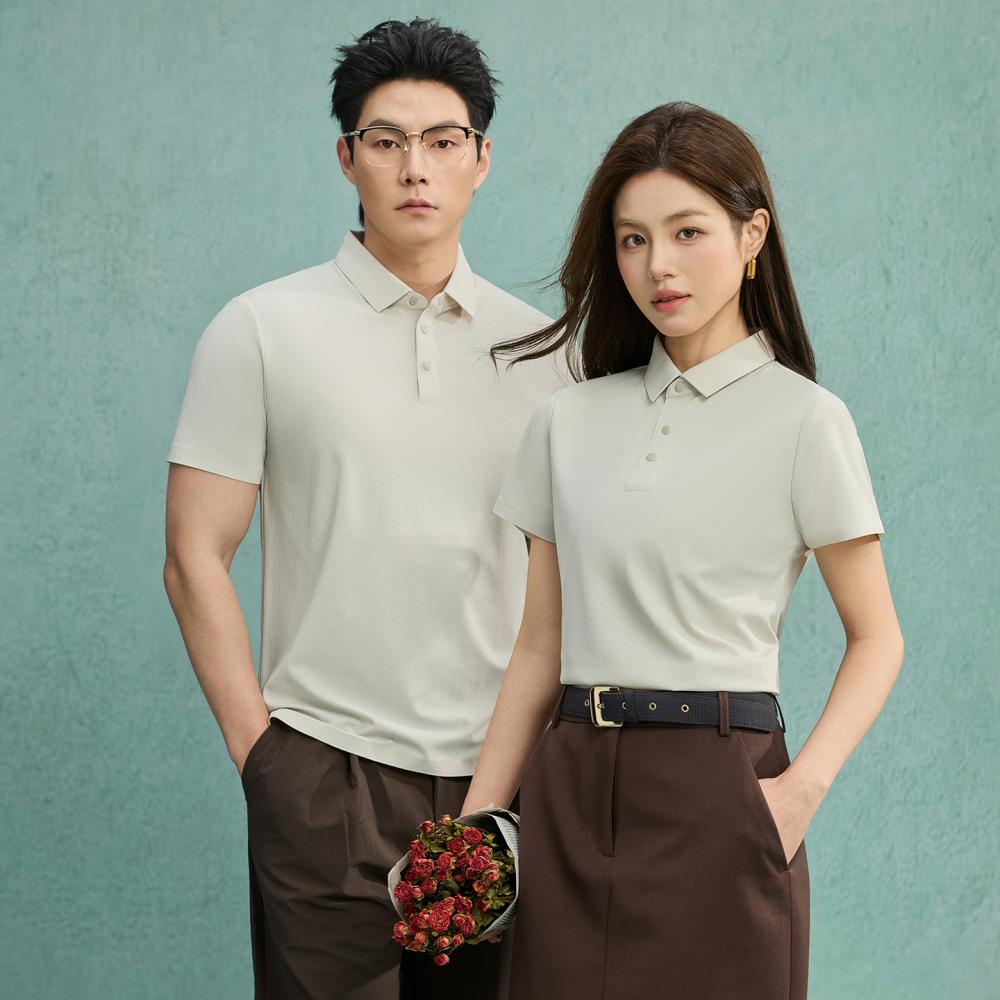 815 凉感10A抗菌翻领短袖