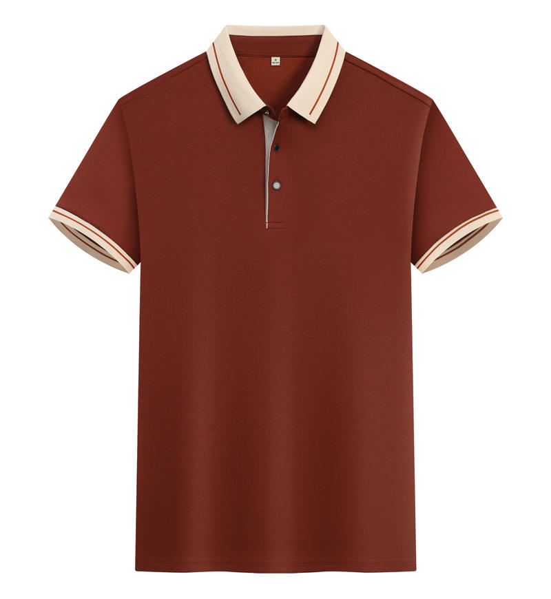 商品封面图片,冰丝纤珠地维休闲商务翻领