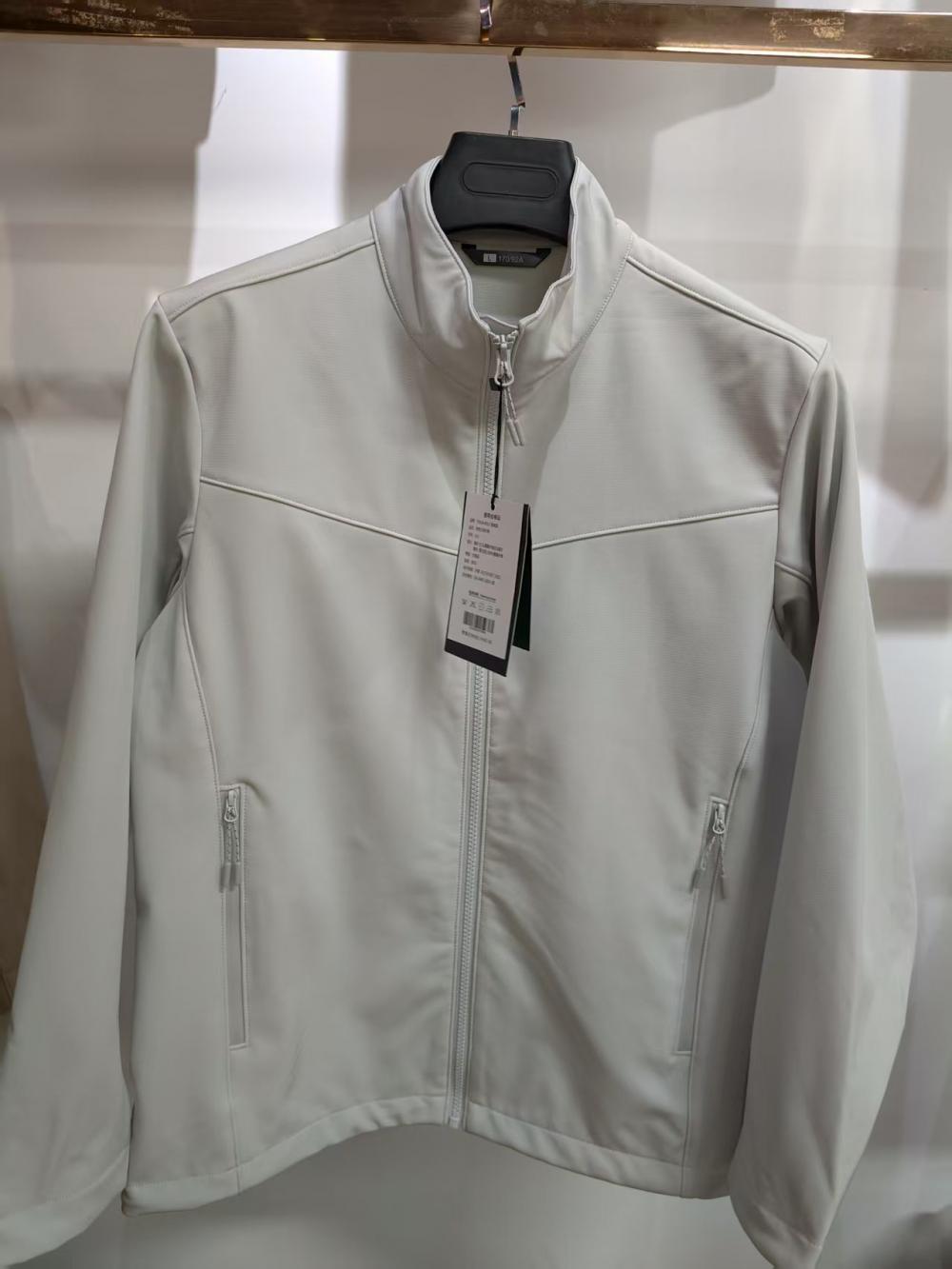D31#高性能高品质立领软壳冲锋衣 冲锋衣 细节展示 启虎