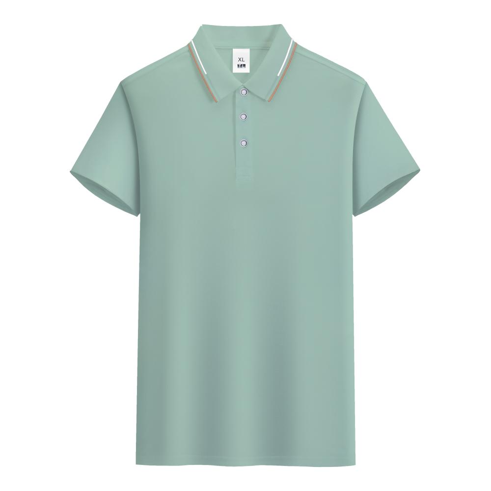 3503 高弹仿棉翻领短袖