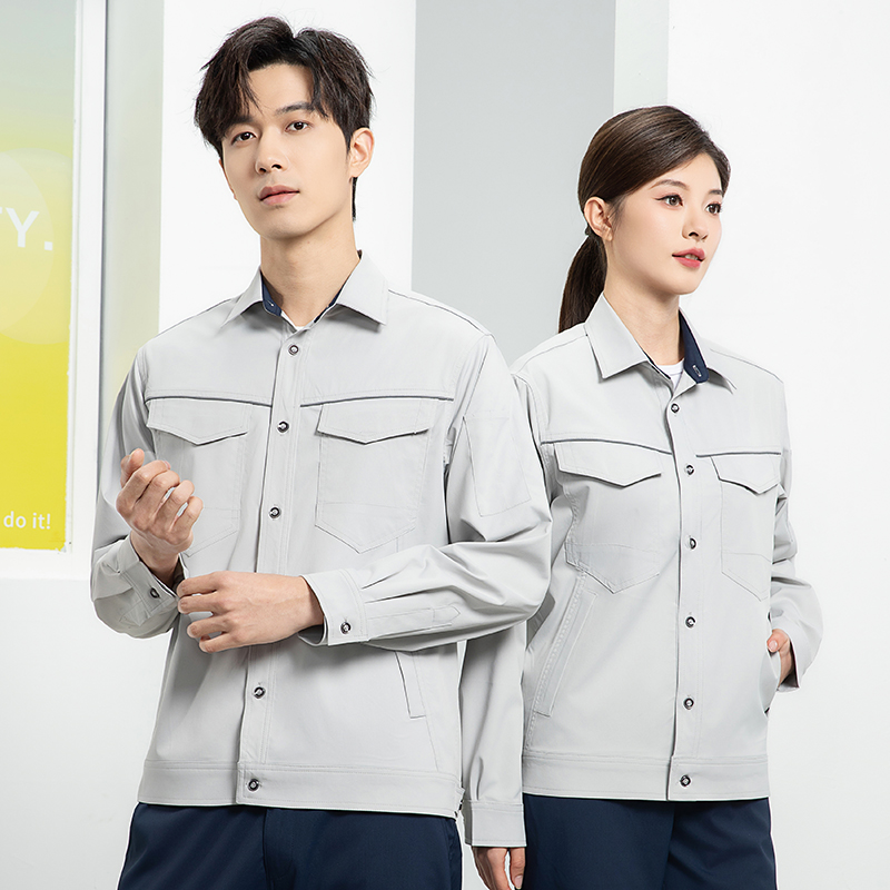 556 速干吸排扣子款夏季长袖上衣/套装