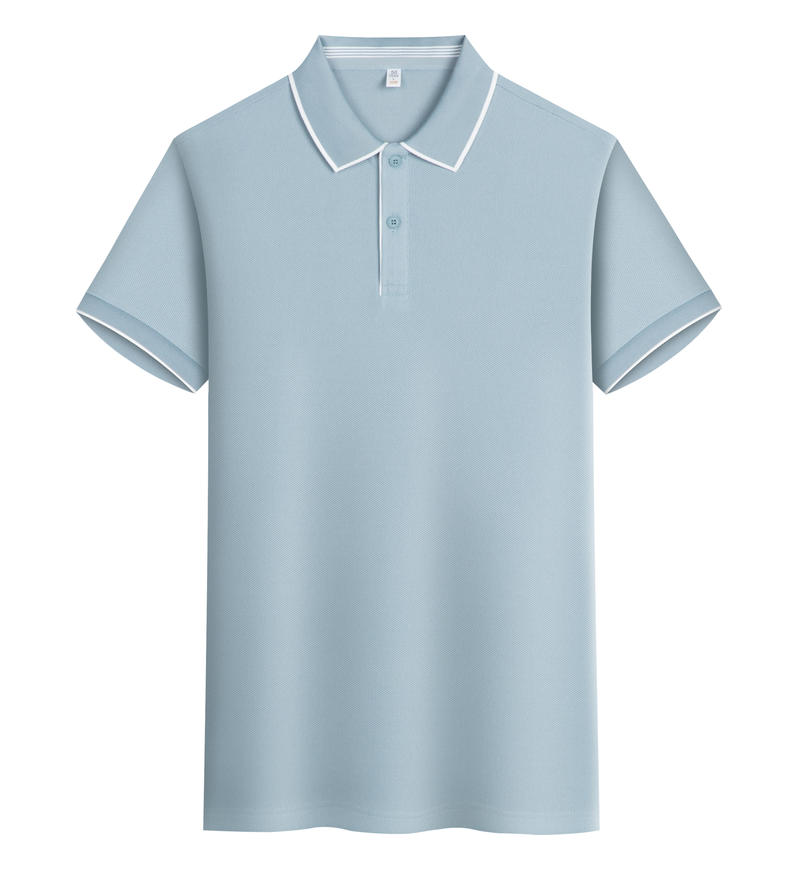 商品封面图片,动感大珠地仿棉间边翻领