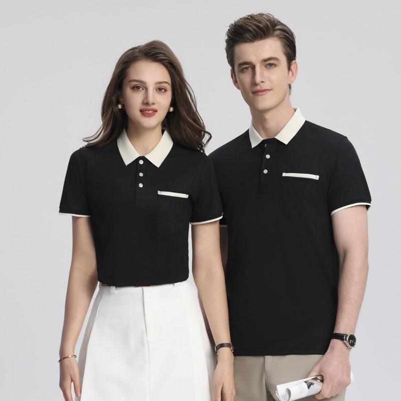 6210 青铜系列撞色拼接口袋款翻领