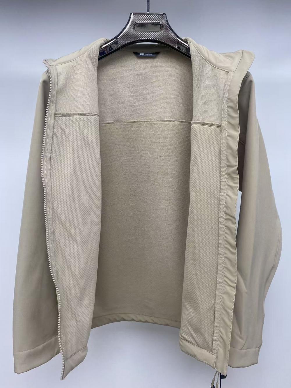 D31#高性能高品质立领软壳冲锋衣 冲锋衣 细节展示 启虎