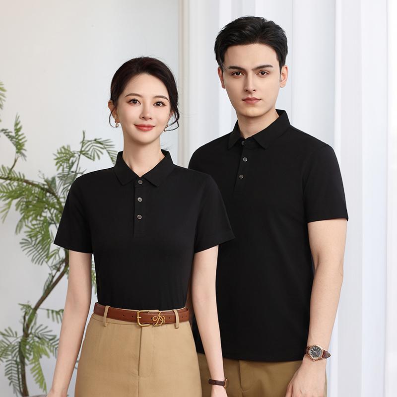 25008 冰肤平纹（索罗纳）纯色翻领