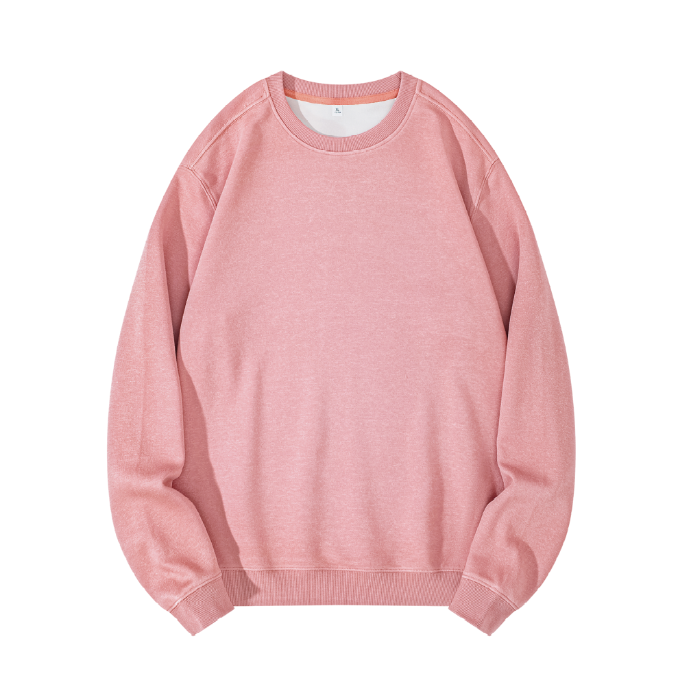 0035 280g华棉复合牛奶丝圆领卫衣