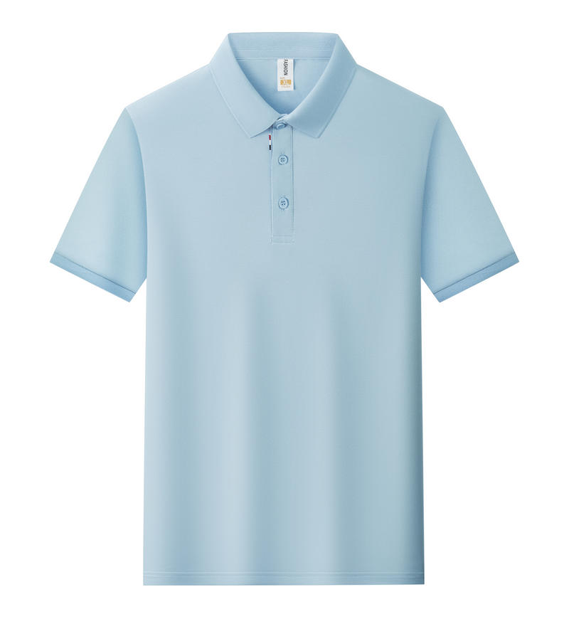 商品封面图片,长绒棉珠地翻领