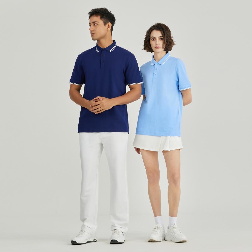 KP55303 220克条纹男女同款POLO衫（不退不换）