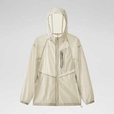 商品封面图片,跨境户外连帽外套男女情侣夏季运动休闲高品质原纱皮肤衣防晒衣