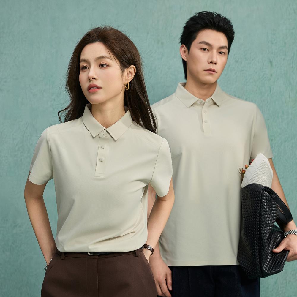 891 凉感10A抗菌翻领短袖