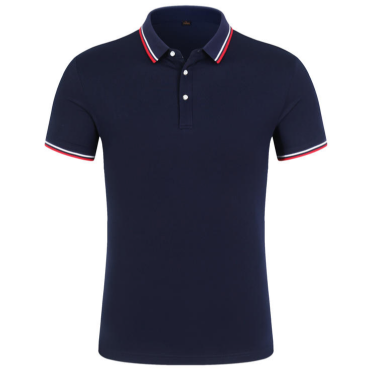 Lucky Red Series Contrast-Edge Polo