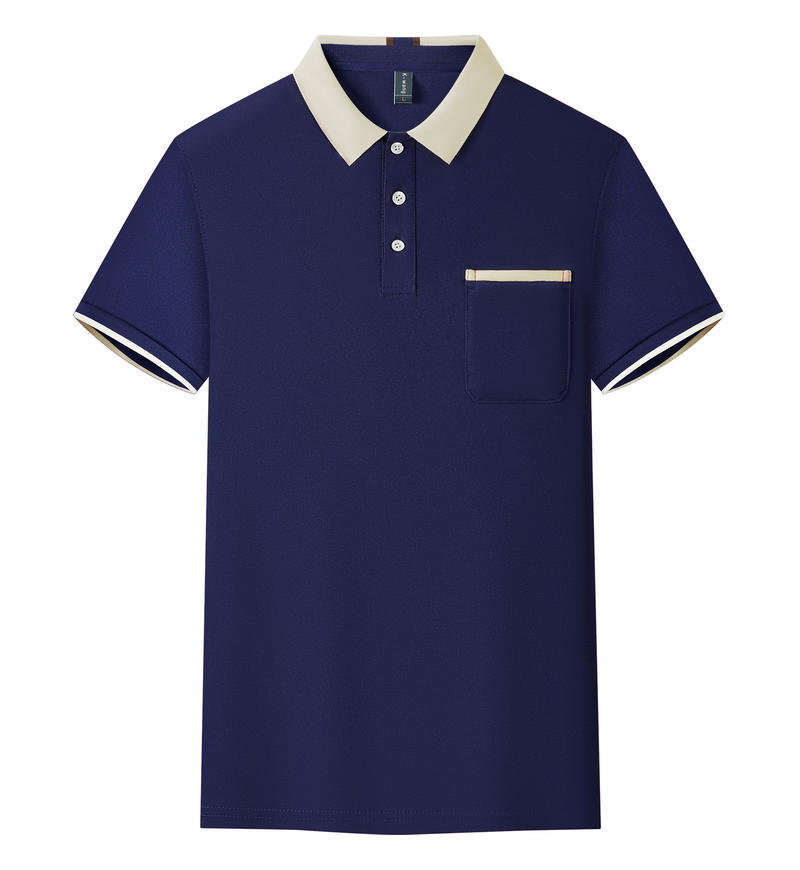 商品封面图片,青铜系列撞色拼接口袋款翻领