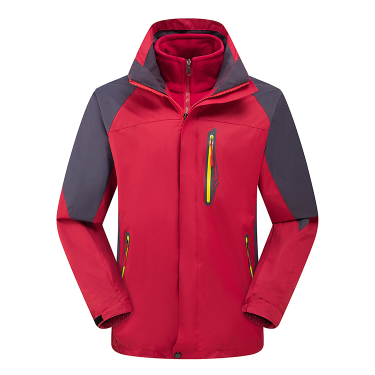 6色jxcj 泰森狼c03 全热封三合一两件套冲锋衣(男女同款)冲锋衣内胆