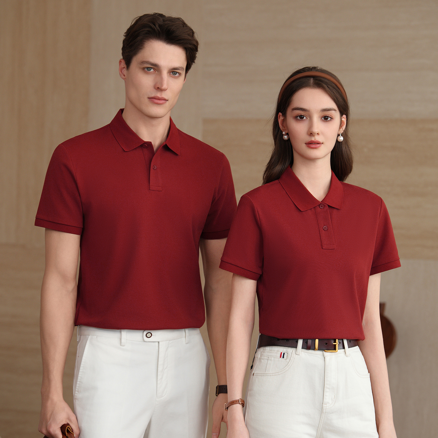 230 g 60s Cooling Liquid-Ammonia-Finished Long-Staple Cotton Pique Polo