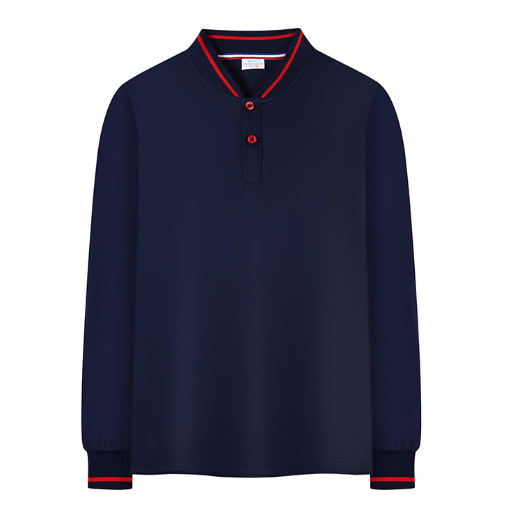 2023长袖 工作服定制立领长袖上衣