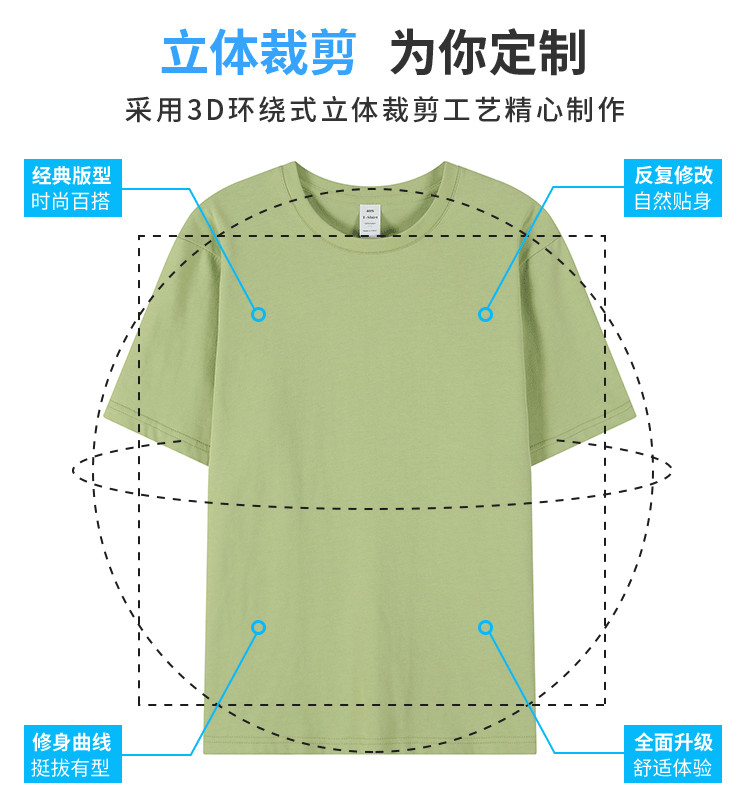 40支雙紗純棉T恤（成人+童）(圖19)