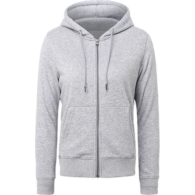 BYB0008 300克女士针织拉链卫衣（清仓款-不退不换不补货）