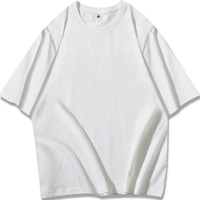 555 180G纯棉圆领短袖T恤 微落肩