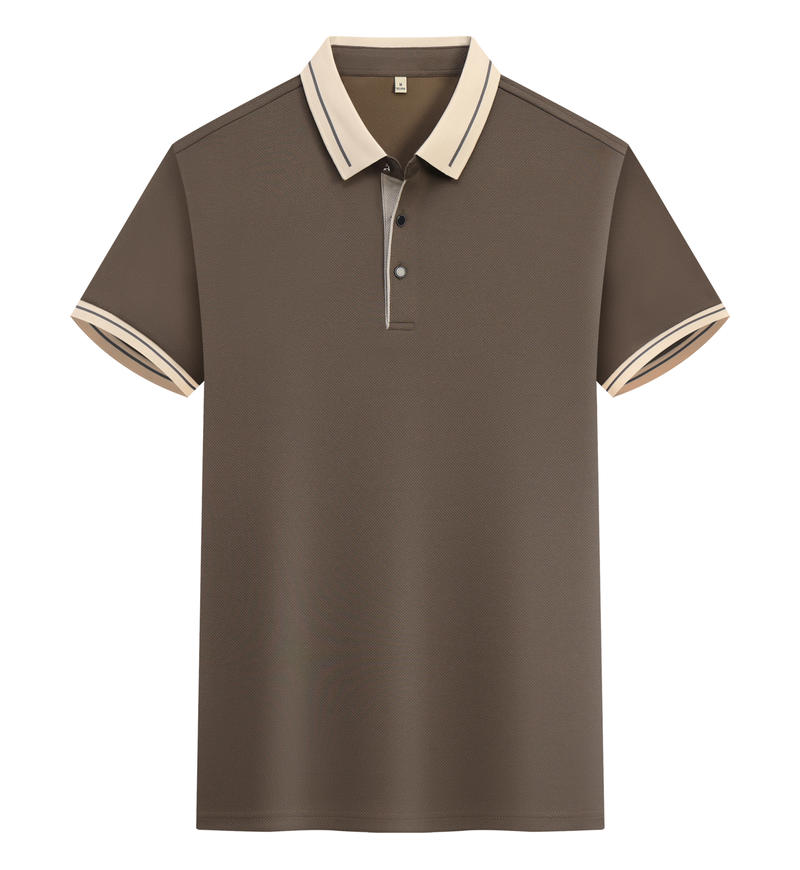 商品封面图片,冰丝纤珠地维休闲商务翻领