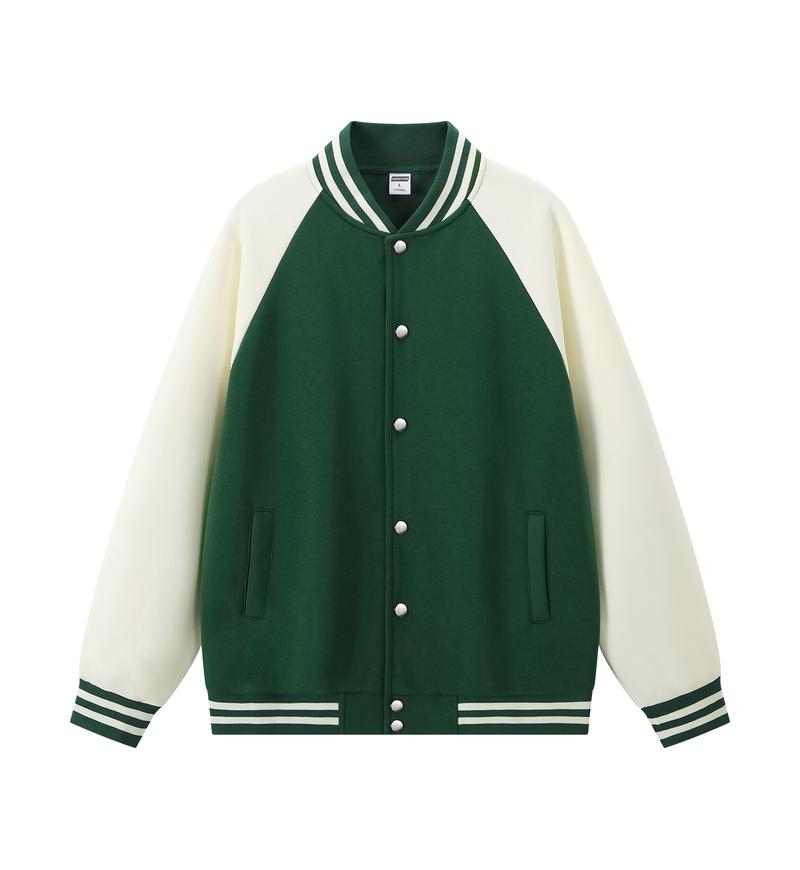 商品封面图片,舒适棉宽松插肩棒球服（320克）