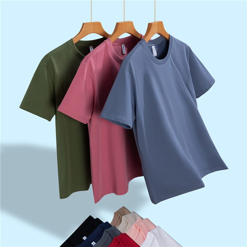 T117 T117# 220克 索罗娜7A抗菌冰感速干 圆领宽松短袖T恤