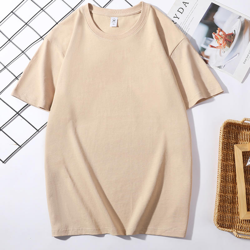 A8822 短袖210克双纱常规款纯棉T恤28色 (非独立包装)