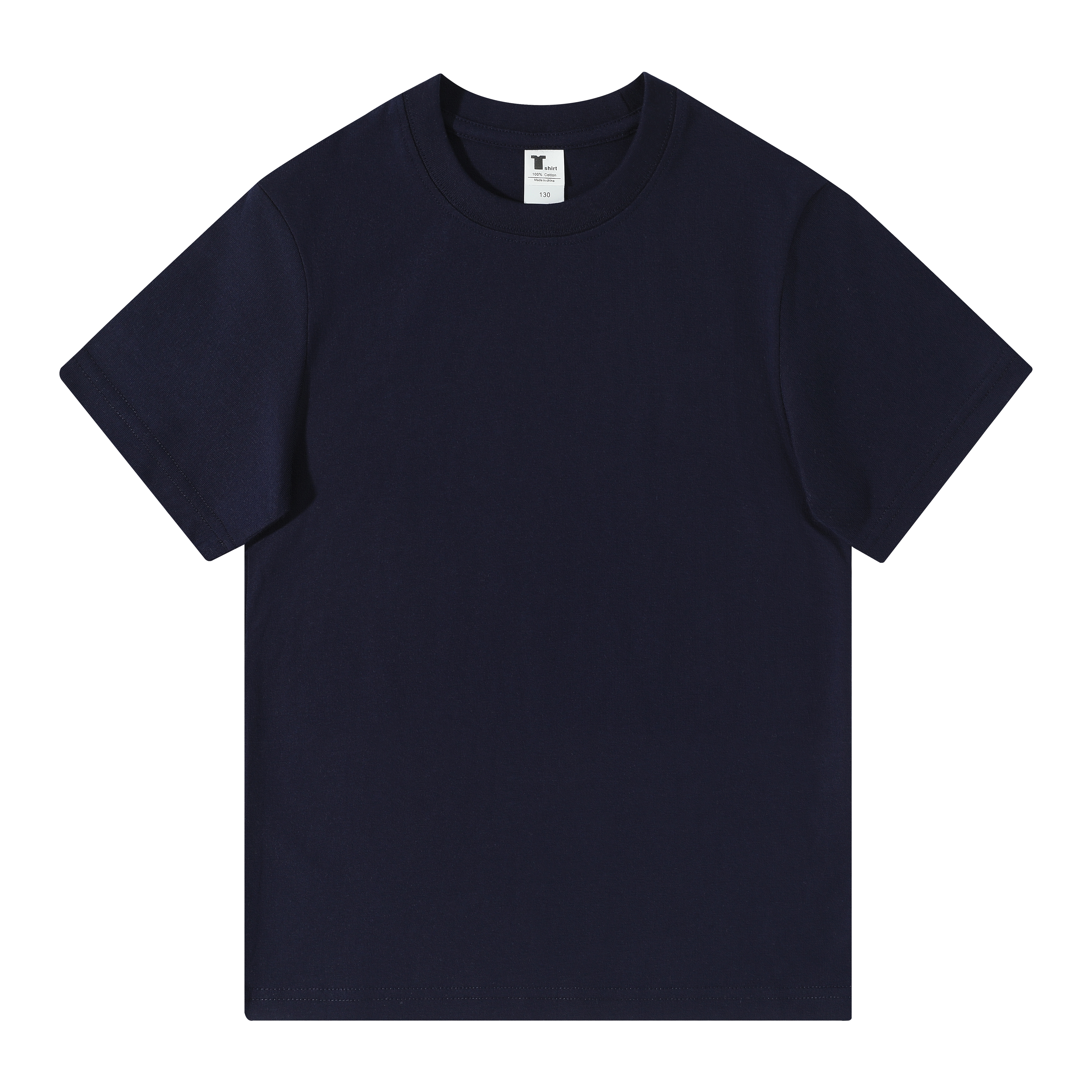 Xinjiang Long-Staple Cotton Set-In Shoulder Crew-Neck T-Shirt