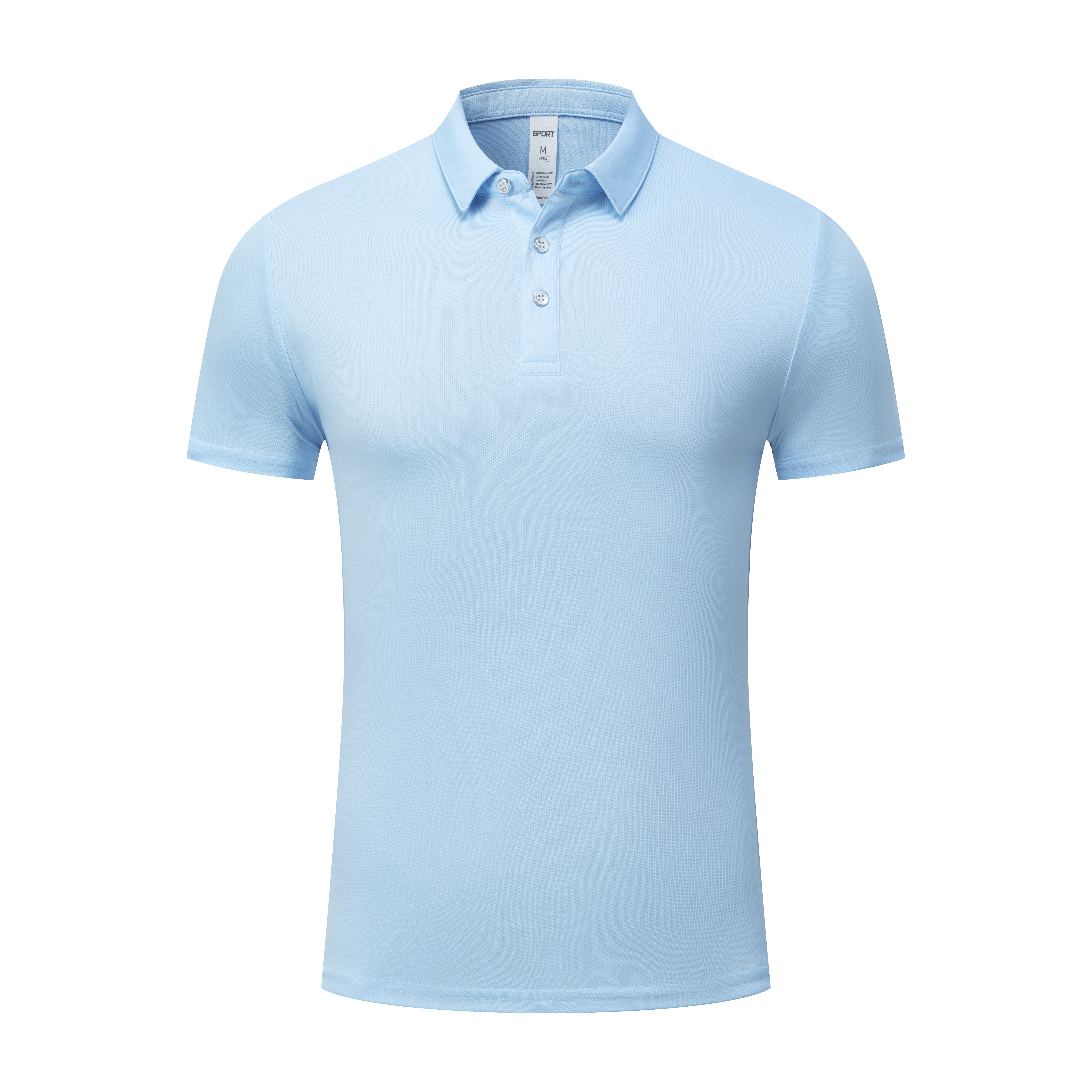 V111 速干细点二级领翻领短袖